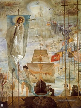 El descubrimiento de América por Cristóbal Colón Salvador Dalí Pinturas al óleo
